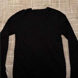 Simons Twik Long Sleeve Black Light Sweater
